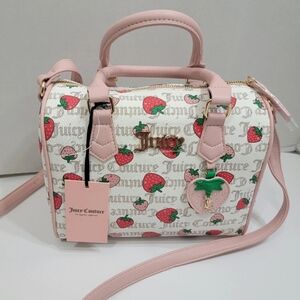 Juicy Couture Strawberry Print Satchel